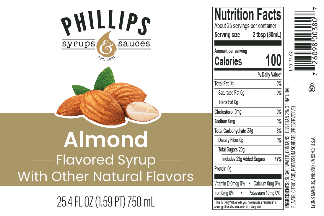 30131 Almond Syrup
