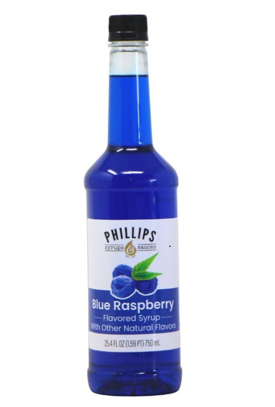 30507 Phillips Blue Raspberry Syrup