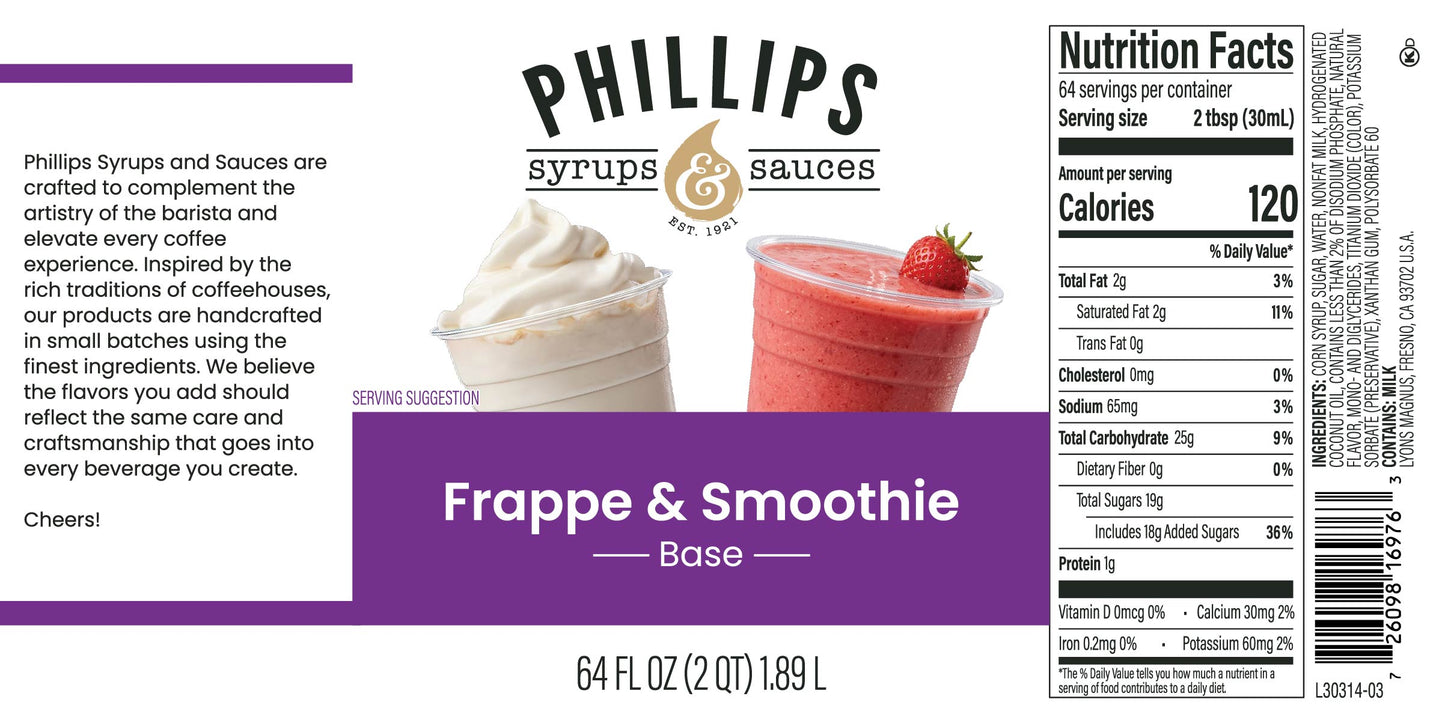 30314 Frappe & Smoothie Base