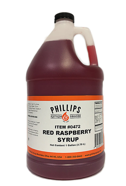 472 Red Raspberry Syrup