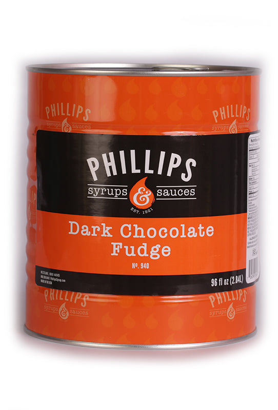 940 Dark Chocolate Fudge PhillipsSyrup
