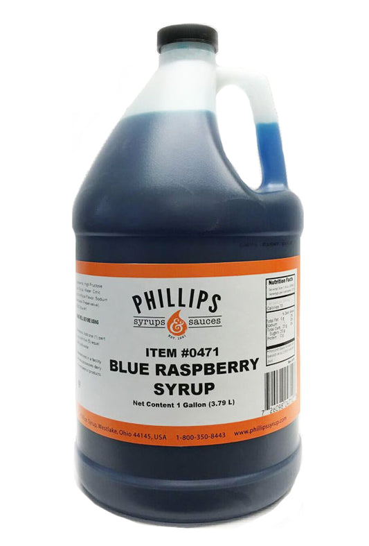 471 Blue Raspberry Syrup